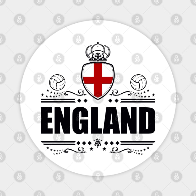 England Football Gifts | Vintage Edition Magnet by VISUALUV